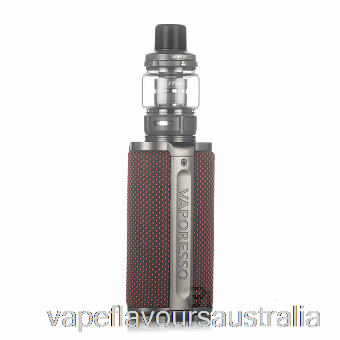 Vape Nicotine Australia Vaporesso TARGET 200 Starter Kit Sunset Red